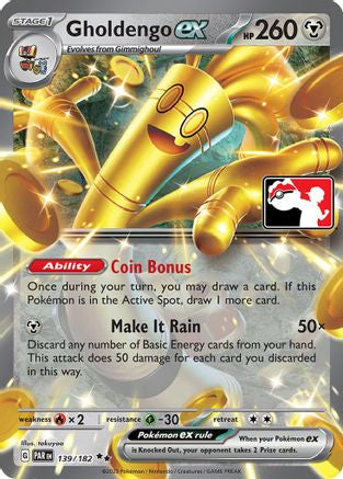 Gholdengo ex 139  - Holofoil - Double Rare