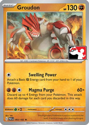 Groudon 093  - Rare