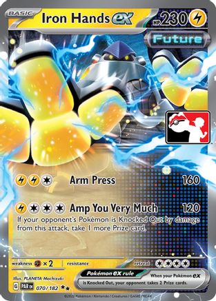 Iron Hands ex 070  - Holofoil - Double Rare