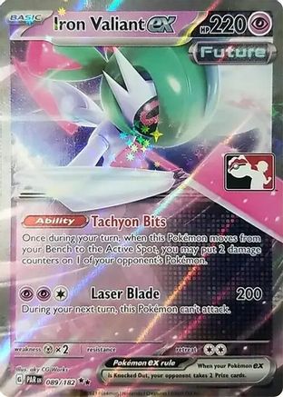 Iron Valiant ex 089/182  - Holofoil - Double Rare