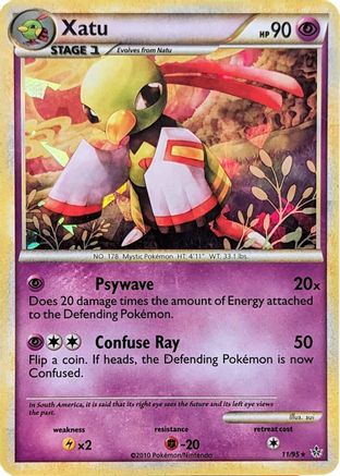 Xatu (Cracked Ice Holo) 011/95  - Holofoil - Holo Rare