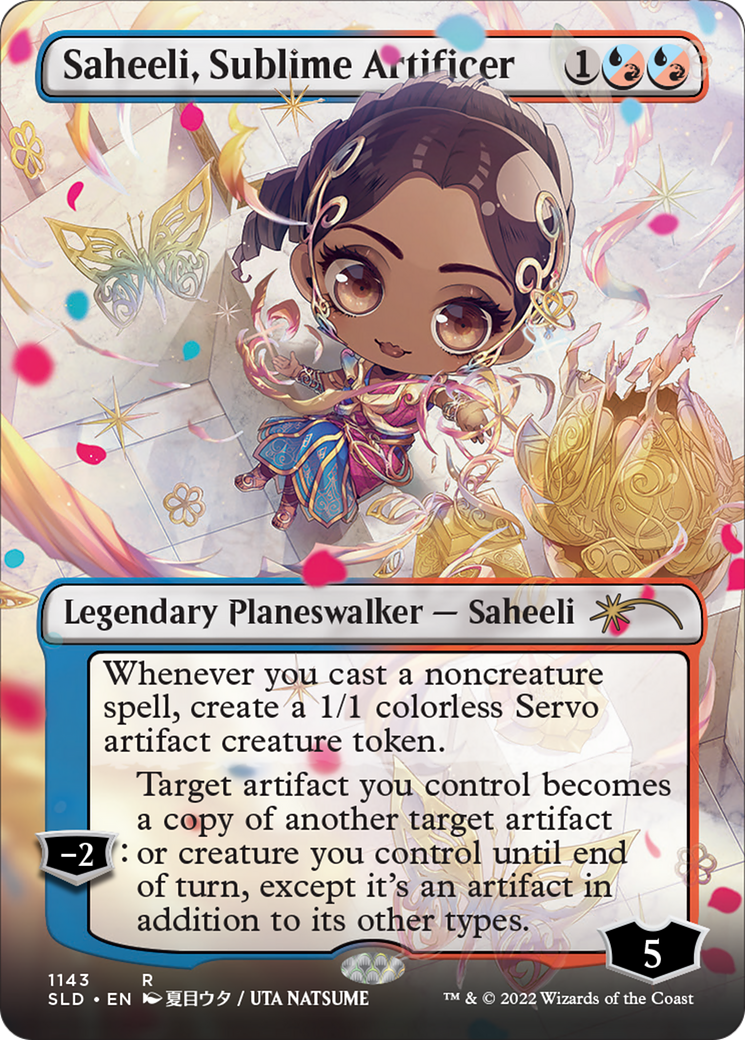 Saheeli, artificier sublime (sans frontières) [série Secret Lair Drop] 