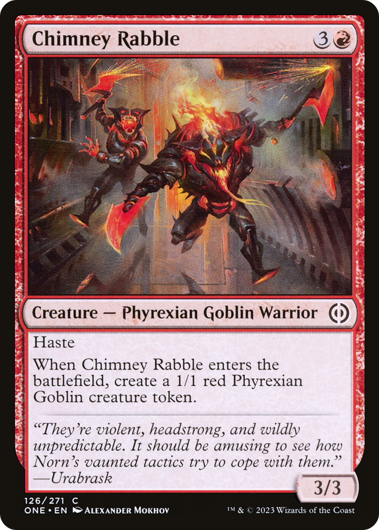 Chimney Rabble [Phyrexia : Tous seront un] 