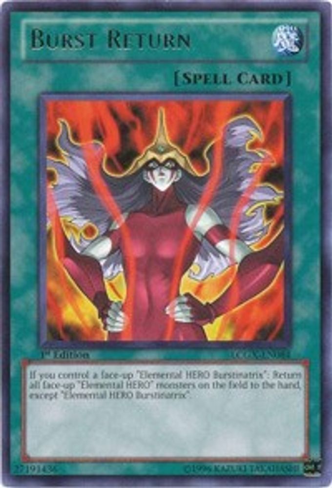 Burst Return (LCGX-EN084) - Rare