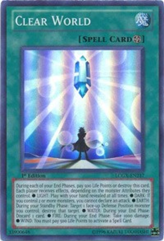 Monde clair [LCGX-EN217] Super Rare 