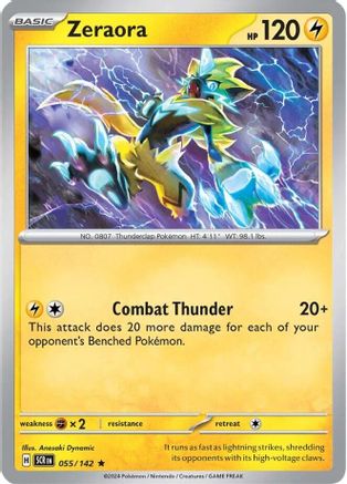 Zeraora 055/142  - Holofoil - Rare