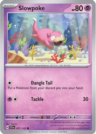 Slowpoke 057  - Common