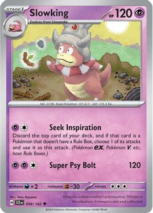 Slowking 058  - Uncommon