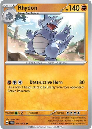 Rhydon 075  - Common