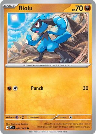 Riolu 081  - Common