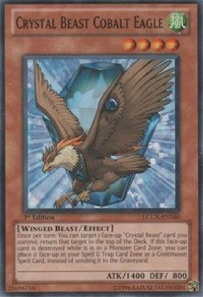 Crystal Beast Cobalt Eagle (LCGX-EN160) - Common