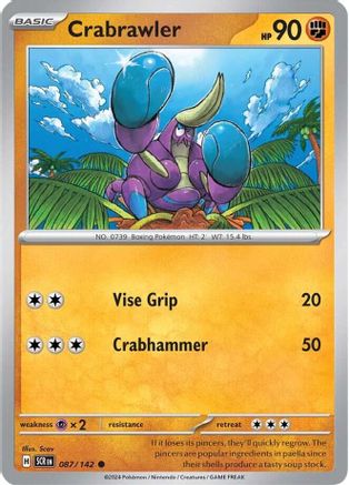 Crabrawler 087  - Common