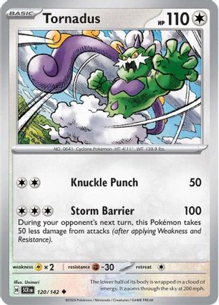 Tornadus 120  - Uncommon