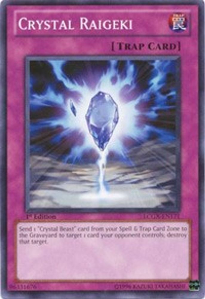 Crystal Raigeki (LCGX-EN171) - Common