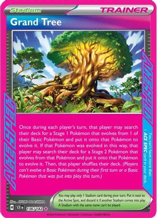 Grand Tree 136  - Holofoil - ACE SPEC Rare