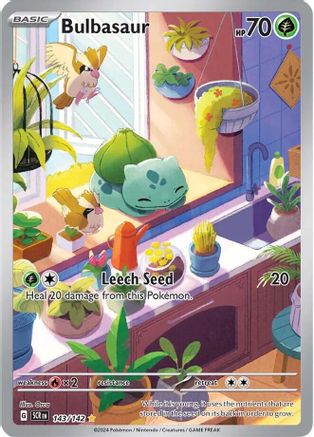 Bulbasaur 143  - Holofoil - Illustration Rare