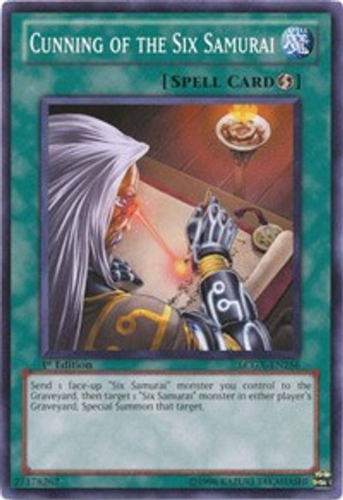 Cunning of the Six Samurai (LCGX-EN256) - Common