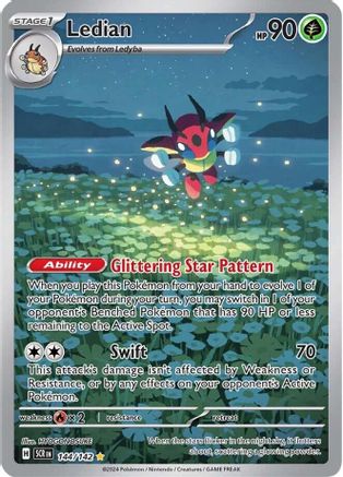 Ledian 144/142  - Holofoil - Illustration Rare
