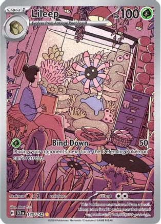 Lileep 145/142  - Holofoil - Illustration Rare