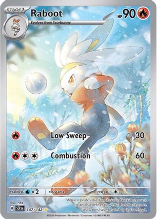 Raboot 147/142  - Holofoil - Illustration Rare