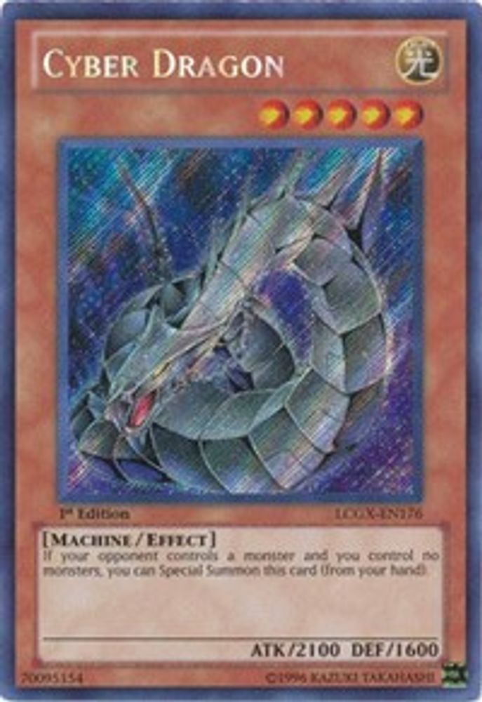 Cyber ​​Dragon (Art alternatif) [LCGX-EN176] Secret Rare 