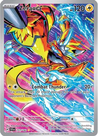 Zeraora 151/142  - Holofoil - Illustration Rare