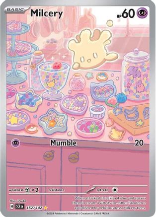Milcery 152/142  - Holofoil - Illustration Rare