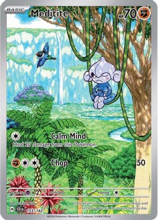 Meditite 153/142  - Holofoil - Illustration Rare