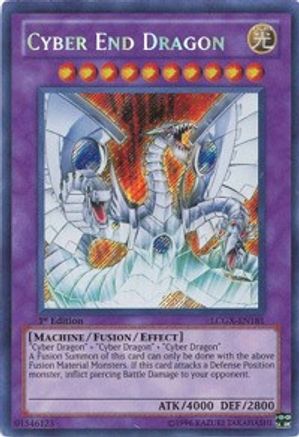 Cyber End Dragon [LCGX-EN181] Secret Rare