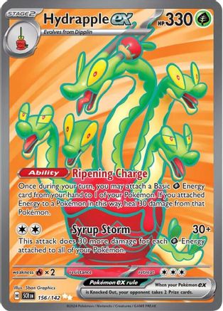 Hydrapple ex 156/142  - Holofoil - Ultra Rare