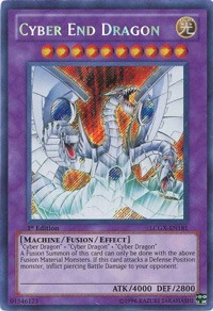 Cyber End Dragon (LCGX-EN181) - Secret Rare