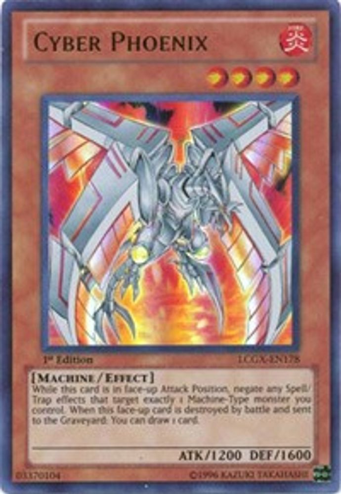Cyber Phoenix (LCGX-EN178) - Ultra Rare
