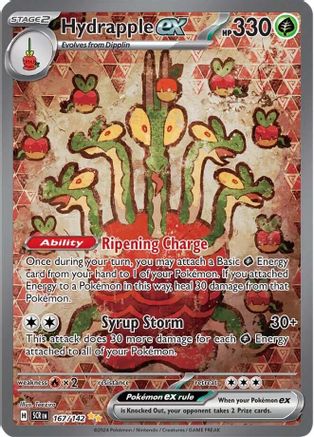 Hydrapple ex 167/142  - Holofoil - Special Illustration Rare