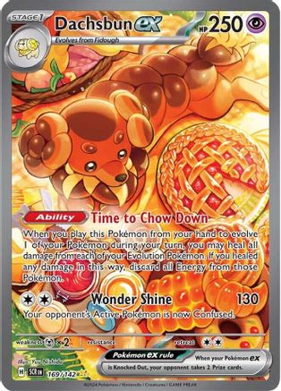 Dachsbun ex 169/142  - Holofoil - Special Illustration Rare