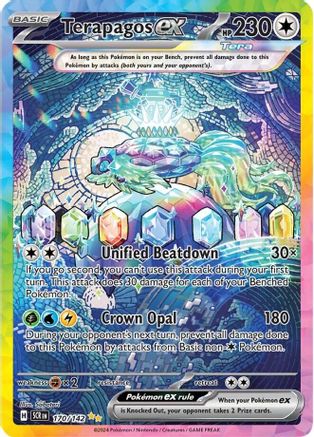 Terapagos ex 170/142  - Holofoil - Special Illustration Rare