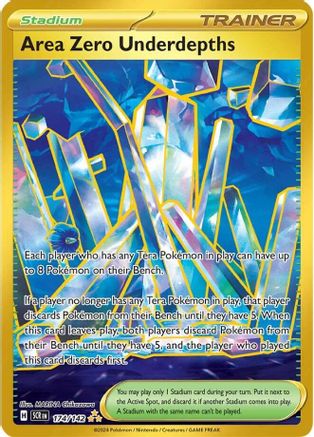 Area Zero Underdepths 174/142  - Holofoil - Hyper Rare