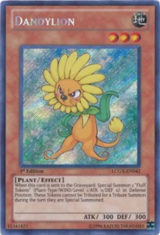 Pissenlit [LCGX-EN042] Secret Rare 