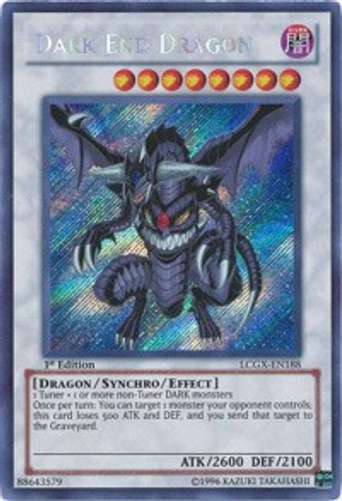 Dark End Dragon (LCGX-EN188) - Secret Rare