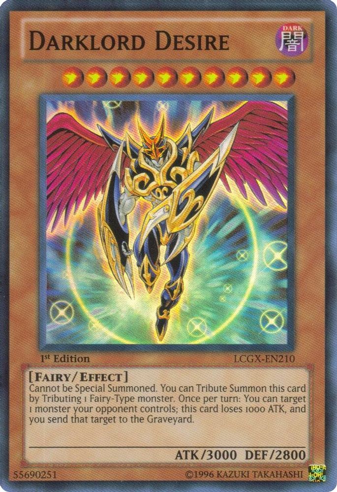 Darklord Desire (LCGX-EN210) - Super Rare