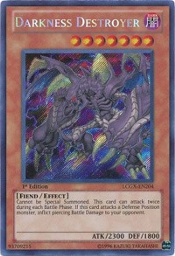 Darkness Destroyer (LCGX-EN204) - Secret Rare