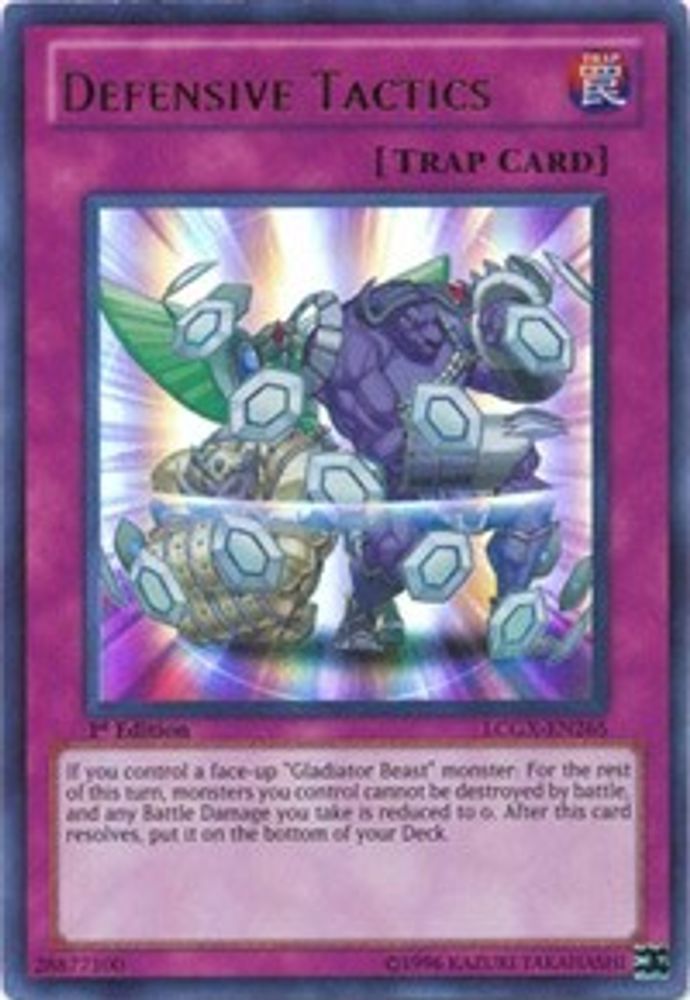 Defensive Tactics (LCGX-EN265) - Ultra Rare