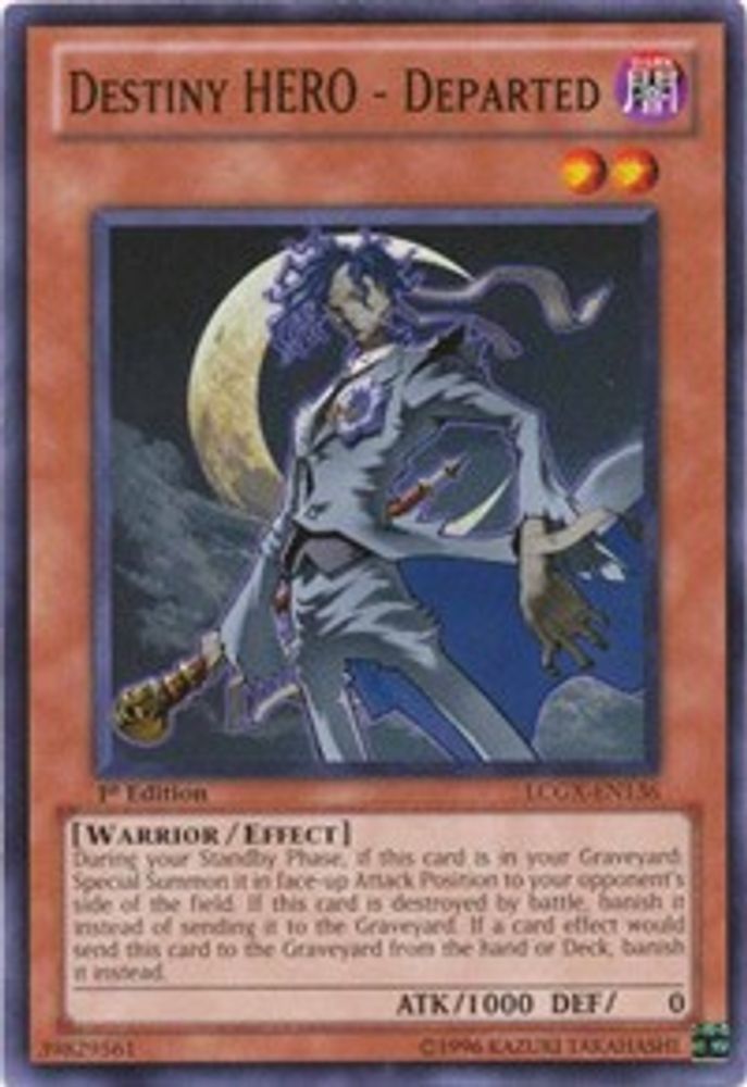 Destiny HERO - Departed (LCGX-EN136) - Common