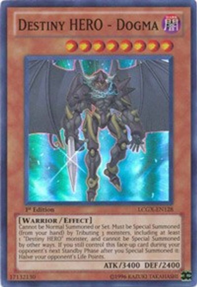 Destiny HERO - Dogme [LCGX-EN128] Super Rare 