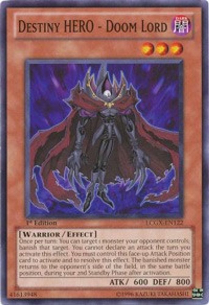 Destiny HERO - Doom Lord [LCGX-EN122] Commun 