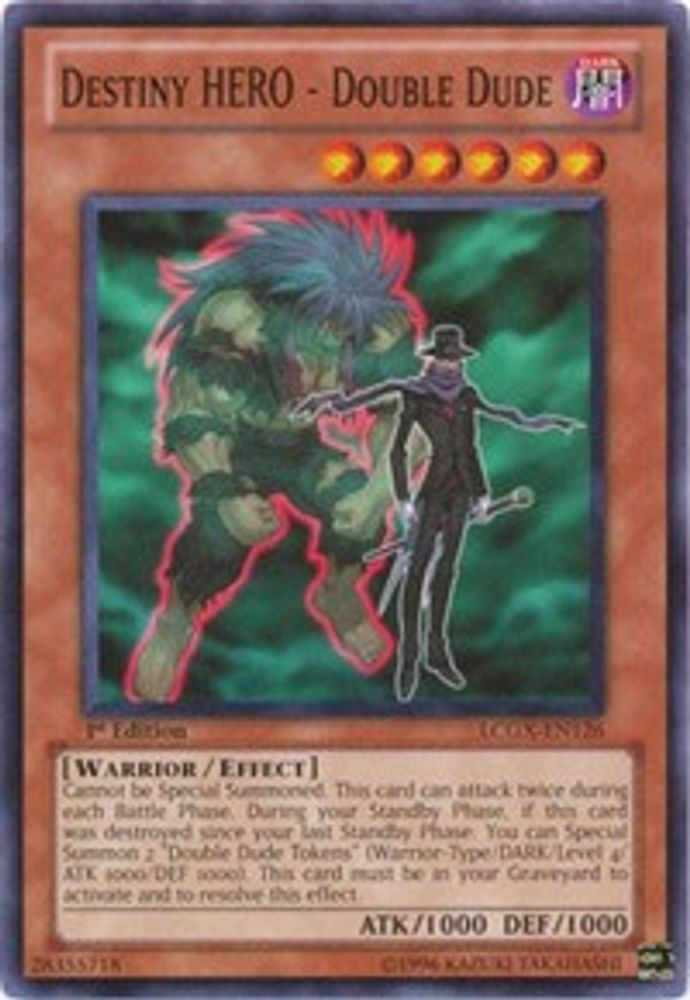 Destiny HERO - Double Dude (LCGX-EN126) - Common