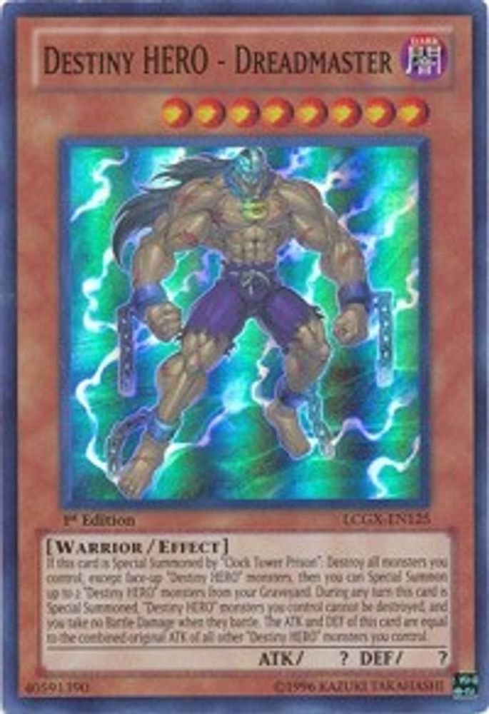Destiny HERO - Dreadmaster (LCGX-EN125) - Super Rare