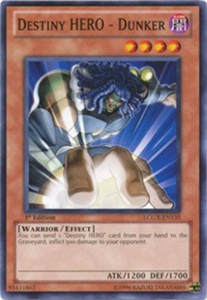 Destiny HERO - Dunker [LCGX-EN135] Commun 