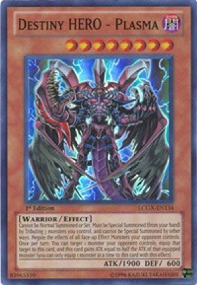 Destiny HERO - Plasma (LCGX-EN134) - Super Rare