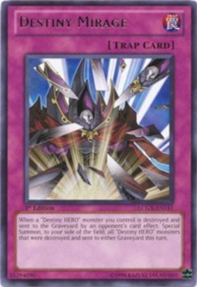 Destin Mirage [LCGX-EN151] Rare 
