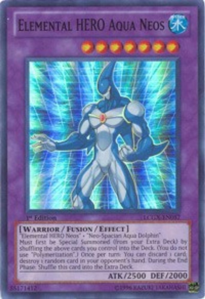 Elemental HERO Aqua Neos (LCGX-EN057) - Super Rare
